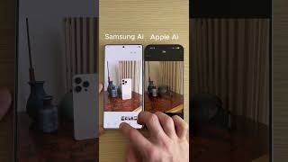 Apple AI Erase vs Samsung AI Erase ✨ Photo Magic Test! #appleai #samsungai #aierase #tech #iphone16