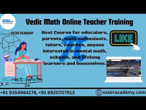 Inside the Vedic Maths Teacher Certification Program | Explore Vedic Maths Training Course Overview.