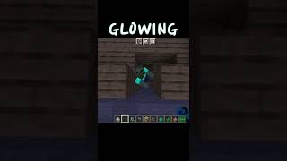 GLOWING entities in Minecraft || #shorts #akshitgaming #minecraft #glowingeffect