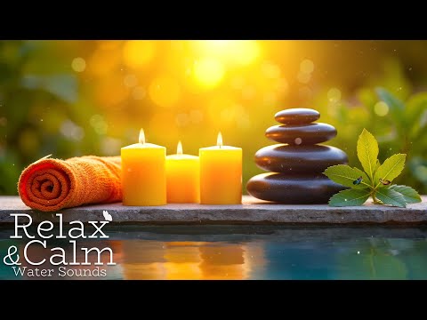 Relaxing Sleep Music and Water Sounds 💧 Gentle Piano Melodies for Deep Sleep & Stress Relief