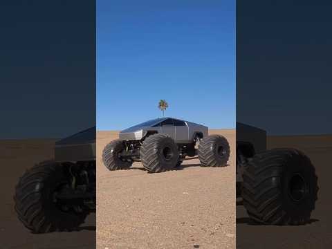 Monster cyber track. #fypシ゚ #cybertruck #sportcars sportc