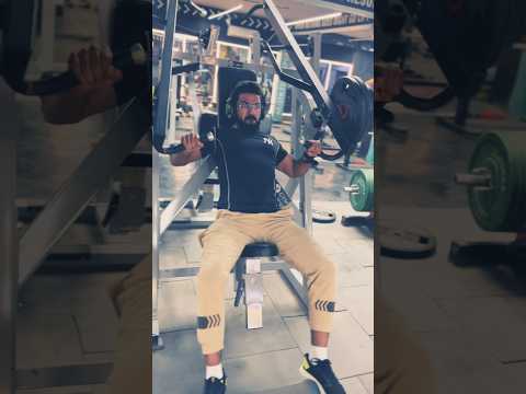 CHEST PRESS | VIRAL FITNESS SHORTS #aesthetic #transformation #shortsviral