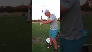 Bryson DeChambeau: Let the arms drop and then rotate
