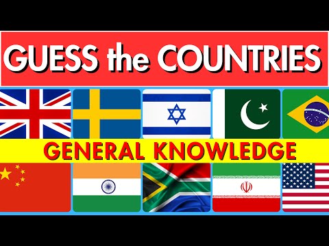 Guess the Country by the Flag Quiz 🌎 | Can You Guess 49 Flags?