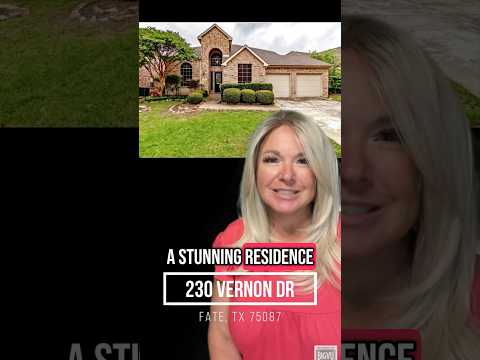Property Pick of the Week May 29, 2005, Fate, TX, DFW Real Estate, Jill Goode  #goodeatrealestate