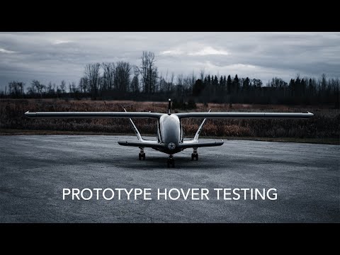 Vertical Flight Test - Cavorite X5 50% Prototype