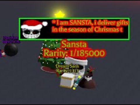 Roblox: Idk.rng I Santa sans
