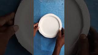 thermocol clock project for kids  # short