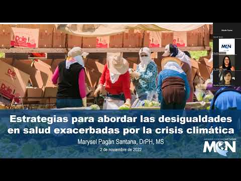 Estrategias para abordar las desigualdades en salud exacerbadas por la crisis climática