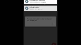 enable location settings