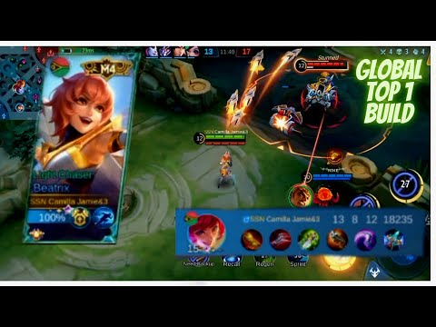 Beatrix! New Meta!! Moonton need to NERF Again!😱#mlbb