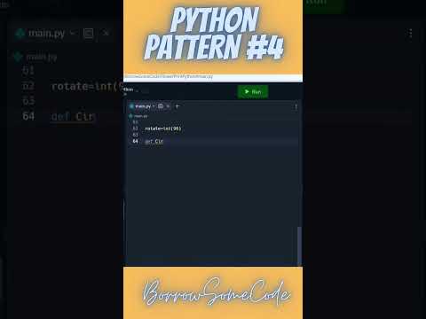 Pattern Print in Python #4 | Draw flower through Python | #shorts #viralshorts #python #shortvideo
