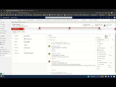 Dynamics CRM - Support - PS Resolved Ticket Notification