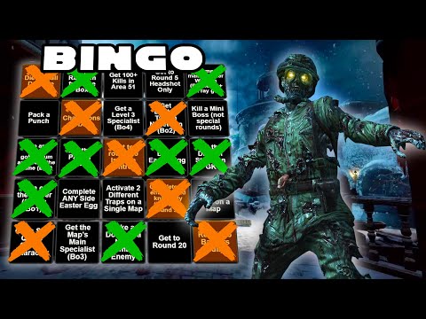 COD Zombies, but it's Lockout Bingo...