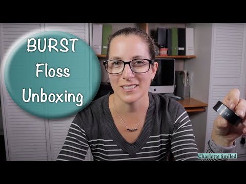 The New BURST expanding floss unboxing.