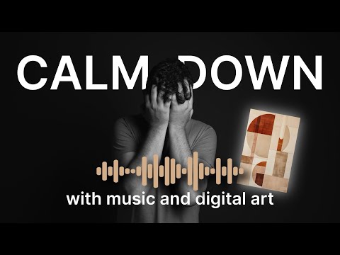 Calm Your Mind: Soothing Ambient Music & Earth-Toned Digital Art for Relaxation & Stress Relief
