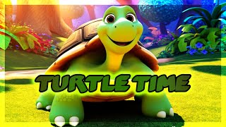 Turtle Time! | Slow & Steady Fun Song for Kids!