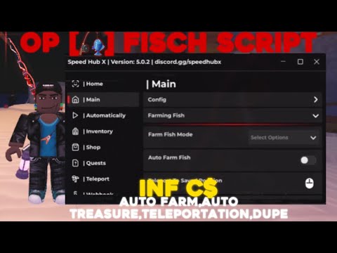 Op Fisch [🎣] Script Speed Hub X | INF C$,Auto Farm, Auto Treasure, Dupe, More!