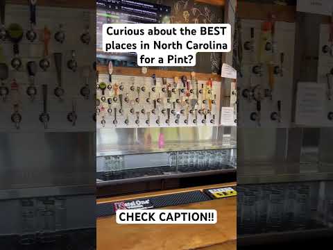 Discover NC’s Top Pint Spots! 🍻 Follow for more great recommendations!