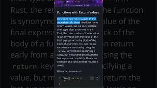 Define Functions in Rust 🦀 [Short]
