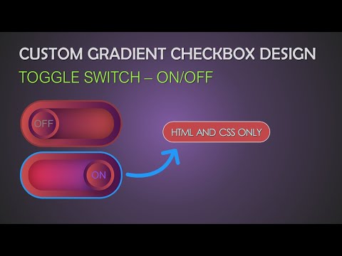 CSS Gradient Custom Checkbox Design