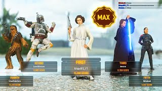 LEIA CAN EASILY COUNTER BOBA FETT AND IDEN | HvV #1682 | Star Wars Battlefront 2