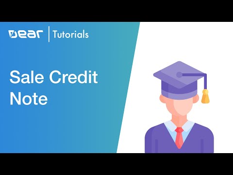 Sale Credit Note
