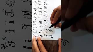 Letter I design #letteri #art #design #designtutorials #designforbeginners #calligraphy #asmr