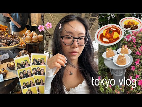 just three girls eating and shopping their way through tokyo 🍮