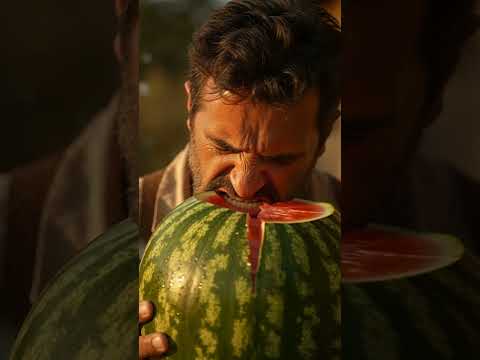 “Mega Watermelon ASMR – Crunchy Juicy Bite Like Never Before 🍉 | Hyper-Real 16K Eating Sounds” #asmr