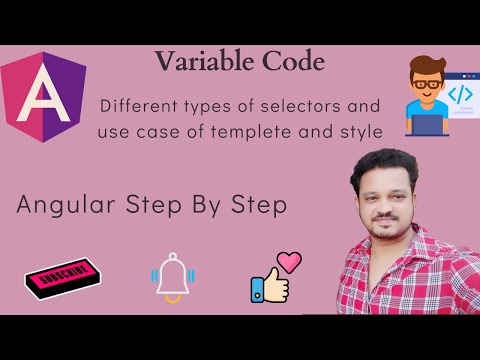 Different selectors , template and styles Angular step-by-step course