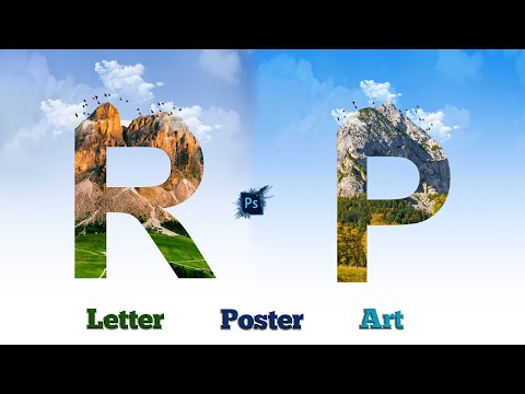 How to Design a Stunning Letter Poster in Photoshop | Step-by-Step Tutorial | VetrivelRavi