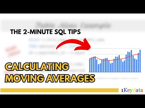 2-Minute SQL Tips: Calculating Moving Averages Using Window Function