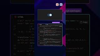 day/nigh toggle button #coding #programming #shorts #ytshorts #html #css #toggleswitch #toggle