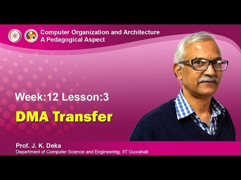 COA [Module 05 - Lecture 03]: DMA Transfer