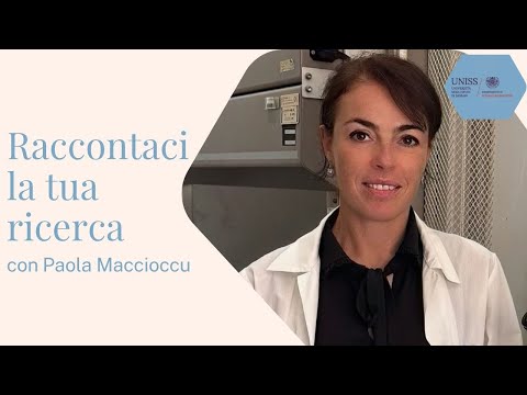 Terzo episodio della rubrica "Raccontaci la tua Ricerca" con il racconto della Dott. Paola Maccioccu