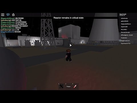 Explosion Hyptek Nuclear Power Plant - Roblox