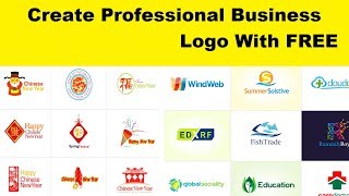 Create Professional Business Logo With FREE l Logo Making Free Software l Easy to Make Logo