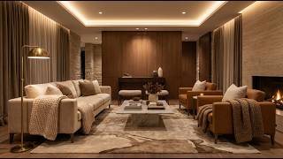 Sophisticated Living: Brown, Beige & White Interior Design Ideas