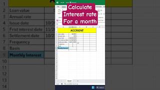 06 Excel Function 💥 ACCRIENT Magic #excel #excelfunction #exceltips #tips