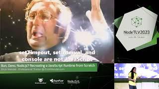 Erick Wendel @ NoeTLV '23 | Bun, Deno, Node.js? Recreating a JavaScript runtime from Scratch