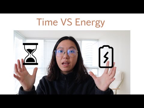 Time VS Energy, How We Should Track Our Energy Instead of Time