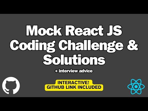 Ace your React JS Interview! (Mock Coding Challenge w/ Solutions + tips)