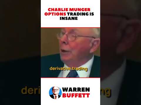 Charlie Munger Options Trading is INSANE
