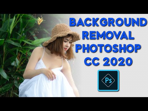 Adobe Photoshop CC 2020 Background removal