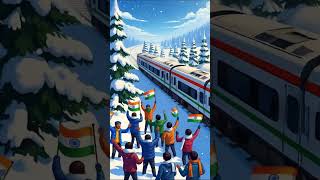 India 🇮🇳 vs Pakistan 🇵🇰 – Epic Train Race! 🚂🔥 | High-Speed Challenge