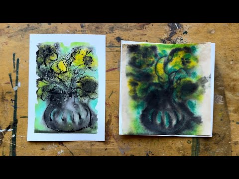 Coffee Filter Ink Print Tutorial