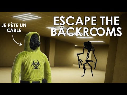 J'ai joué pour la première fois aux BACKROOMS ( Je pète un câble )