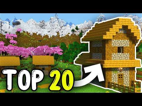 TOP 20 BEST VILLAGE SEEDS in Minecraft 1.21! (Java & Bedrock)