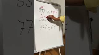 Maths Hacke diving numbers #maths #education #mathematics  #mathshacks